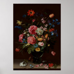 Affiche Bouquet de fleurs Clara Peeters Art Imprimer