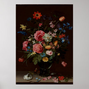 Affiche Bouquet de fleurs Clara Peeters Art Imprimer