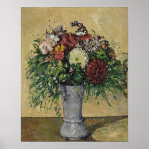 Affiche Bouquet de fleurs dans un vase, c.1877