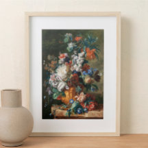 Bouquet de fleurs dans une Urn Jan van Huysum