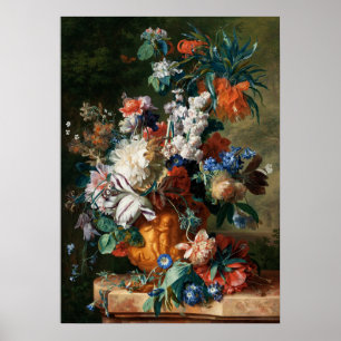 Affiche Bouquet de fleurs dans une urne