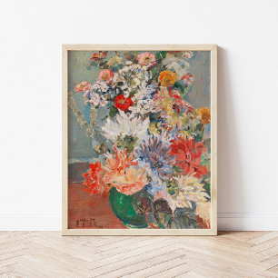 Affiche Bouquet de fleurs d'été August Rieger