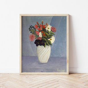 Affiche Bouquet de fleurs   Henri Rousseau