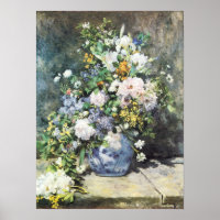 Bouquet de printemps de Pierre Renoir, Fleurs Vint