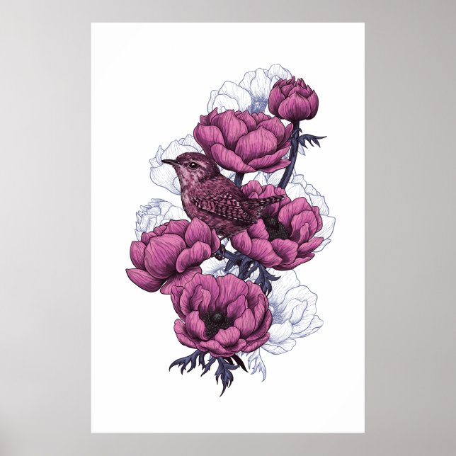 Affiche Bouquet de roitelet (Devant)