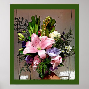 Affiche Bouquet mexicain