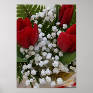 Affiche bouquet of flowers