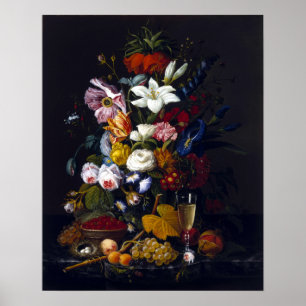 Affiche Bouquet victorien de Severin