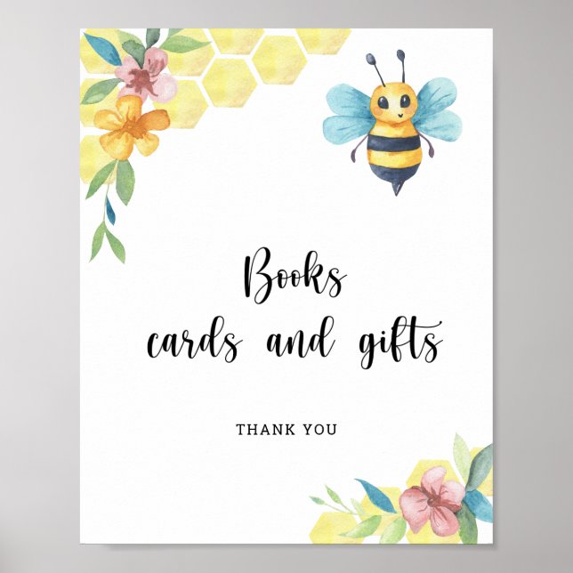 Affiche Bourdon - livres cartes et cadeaux (Devant)