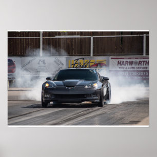 Affiche Bourse Corvette ZR1