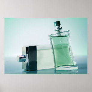 Affiche Bouteille de parfum de mode