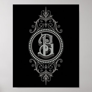 Affiche Boutique de tatouage Bloodmark Premium