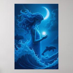 Affiche Boutique Lune