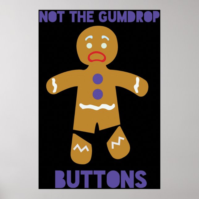 Affiche Boutons Le Gumdrop (Devant)