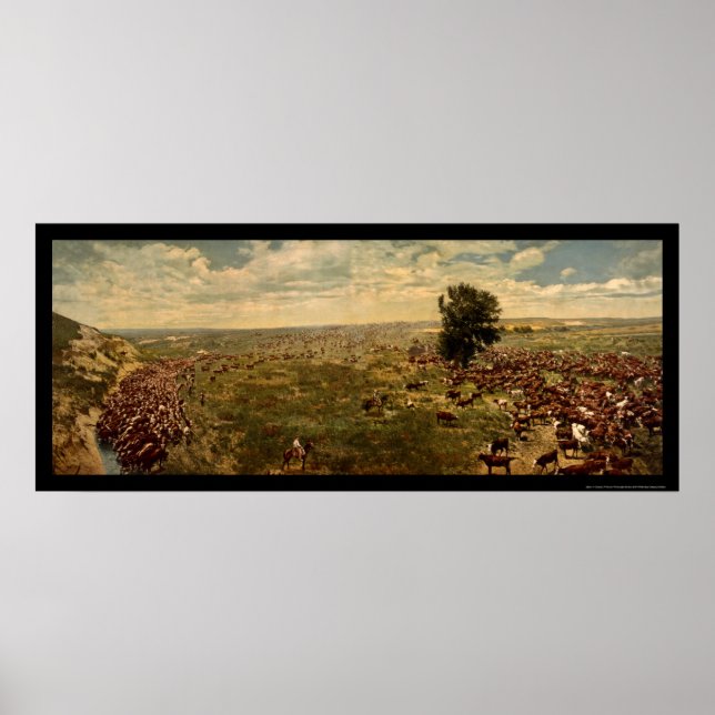 Affiche Bow rond-point 1912 (Devant)