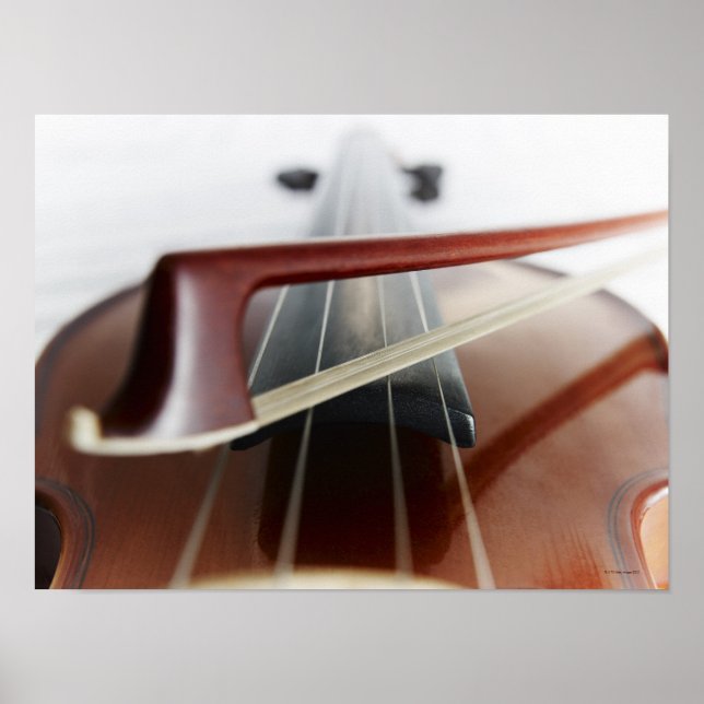 Affiche Bow sur Violon (Devant)