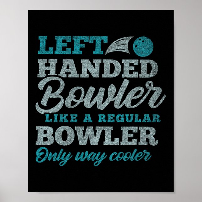 Affiche Bowler à gauche (Devant)
