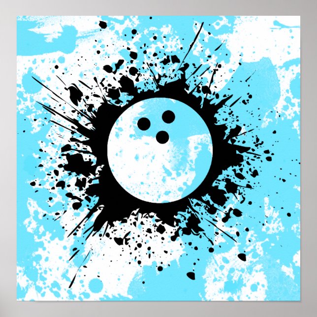 Affiche bowling (Devant)