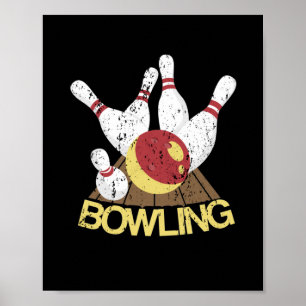 Affiche Bowling