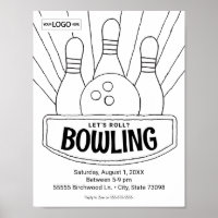 Bowling Anniversaire Bowling Art Coloriage Art Act