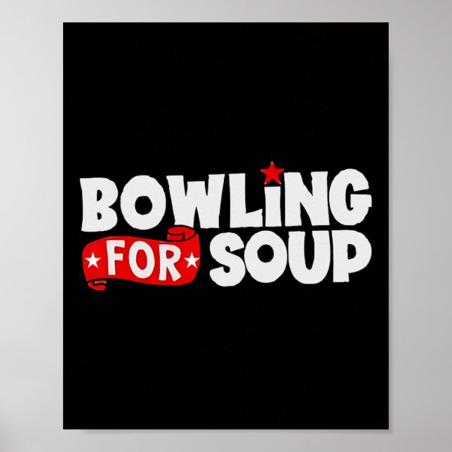 Affiche Bowling pour soupe drôle (Devant)