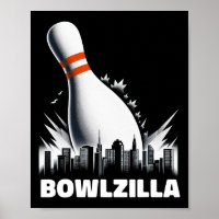 Bowlzilla Détruire la ville Dix épines Hommes Enfa