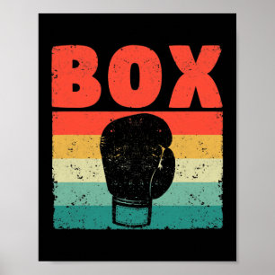 Affiche Box Glove Funny Boxing Gloves Boxer Fighting