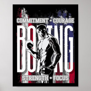 Affiche Boxe 14