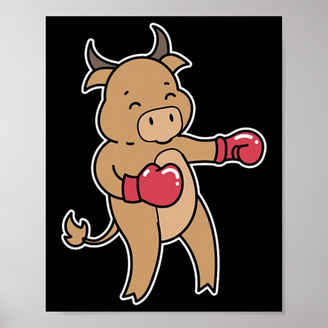 Affiche Boxe Bull Do (Devant)