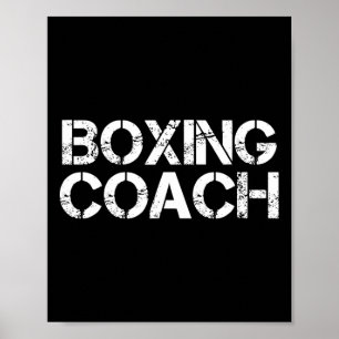 Affiche Boxe Coach Love Team Coaching Sports Shirt