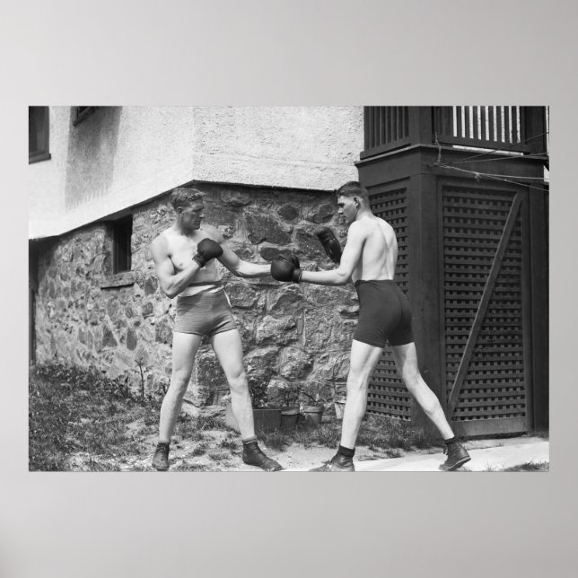 Affiche Boxe de jardin : 1912 (Devant)