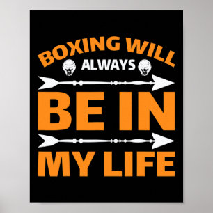 Affiche Boxe de kickboxing Muay Thai