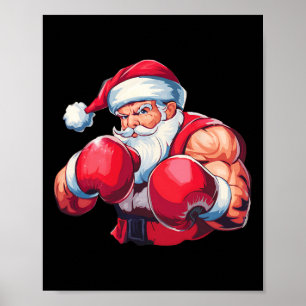 Affiche Boxe de Noël Boxer de Noël Boxer Xm