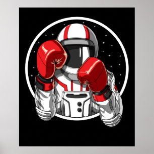 Affiche Boxe des astronautes