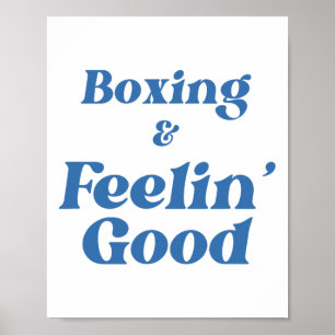 Affiche Boxe Formation Motivation Fitness Victory Sentimen