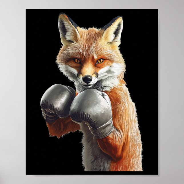 Affiche Boxe Fox (Devant)
