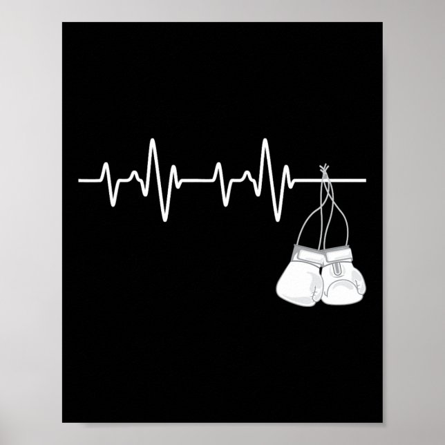Affiche Boxe Heartbeat - Boxer Lover Boxer Boxer F (Devant)