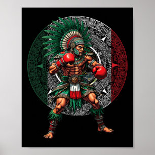 Affiche Boxe mexicaine