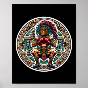 Affiche Boxe Mexique Funny style mexicain Vintage Boxe F