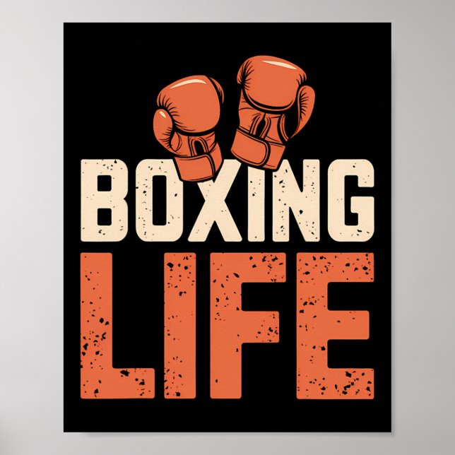 Affiche Boxe Pour Les Boxers Professionnels Amateurs 3 (Devant)