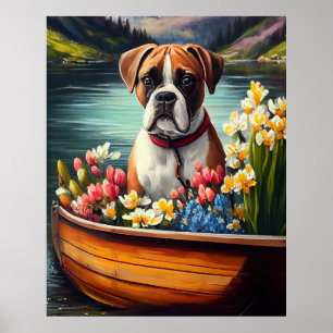 Affiche Boxe sur une pagaie : une aventure Pittoresque