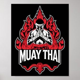 Affiche Boxe thaïlandaise Muay 1