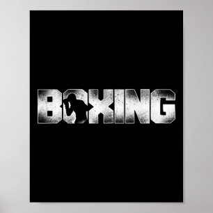 Affiche Boxe Vintage