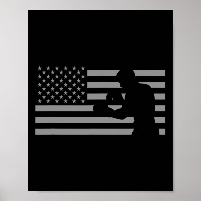 Affiche Boxer américain T - Boxer (Devant)