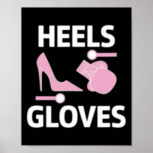 Affiche Boxer Boxer Femme Entraîneur Combat Sport Traine