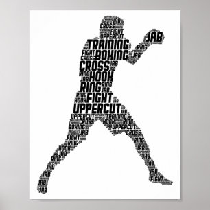 Affiche Boxer Boxer Hommes Enfants Garçons Jeunes
