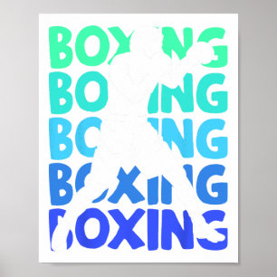 Affiche Boxer Boys Hommes Enfants
