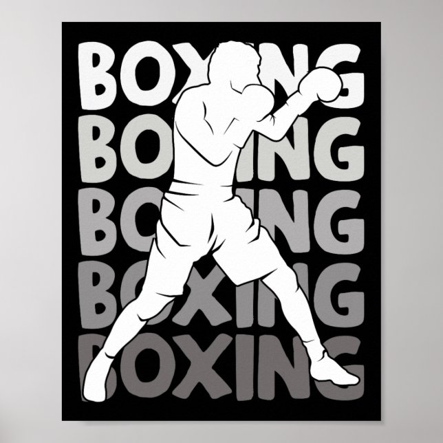 Affiche Boxer Boys Hommes Enfants 2 (Devant)