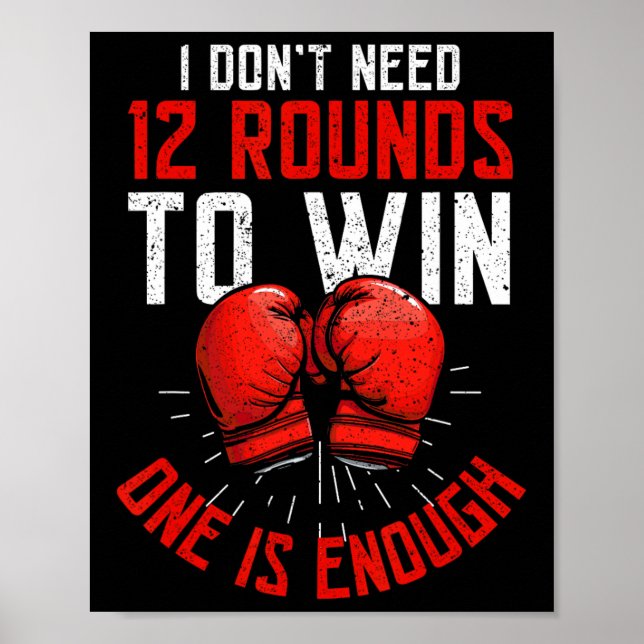 Affiche Boxer Funny Boxer (Devant)