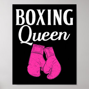 Affiche Boxer sport Queen Boxer